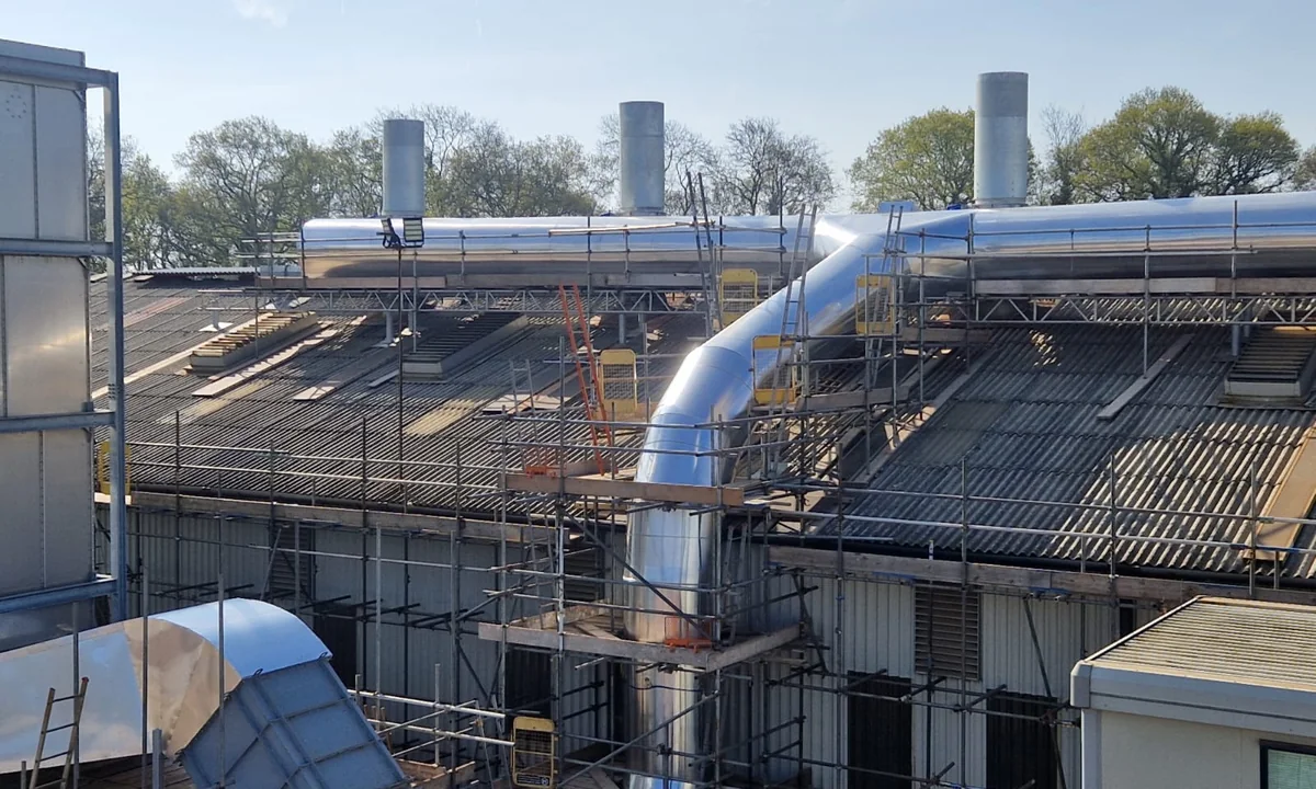 Industrial process services insulated by Enviroshield
