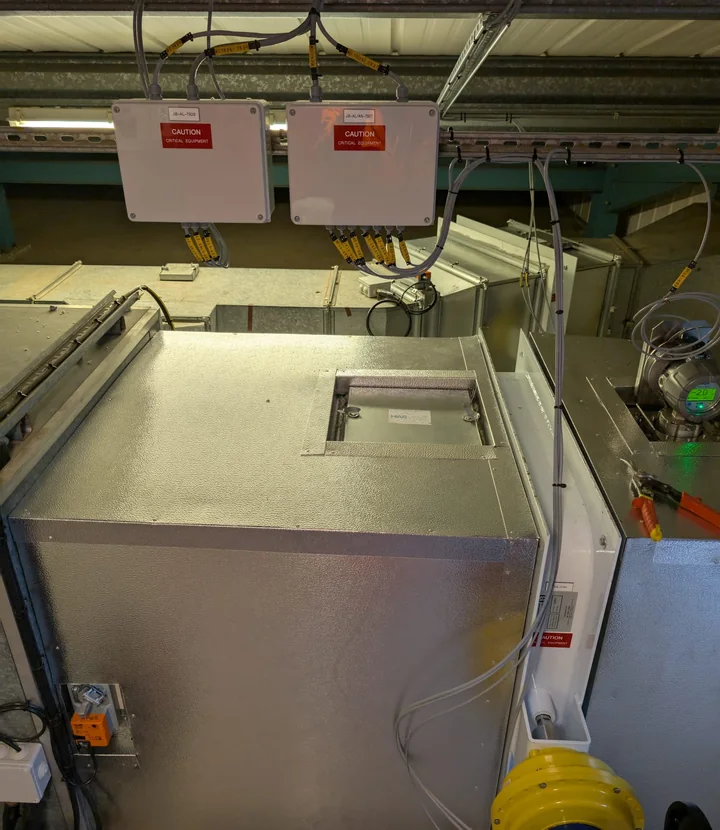 Insulated refinery equipment and process service detail