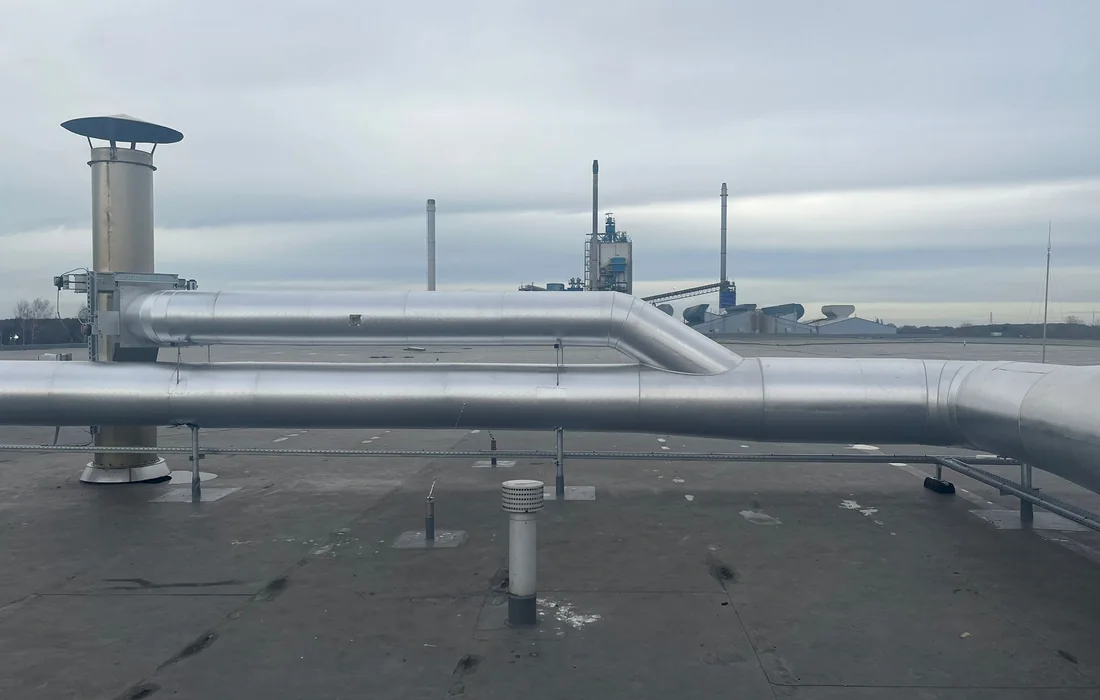 Protective industrial cladding helping insulation perform for longer
