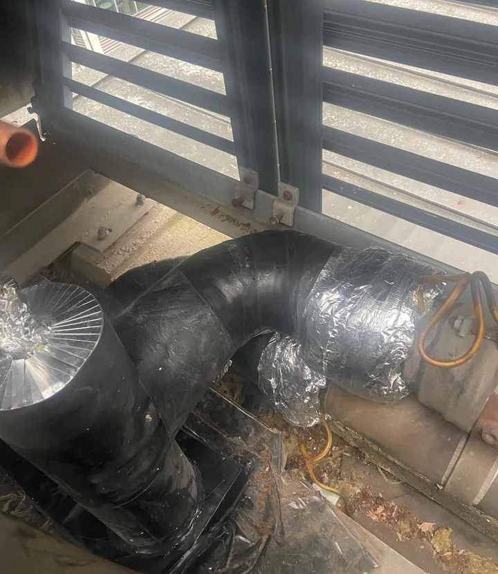 Thermal insulation fitted around plant-room pipework and fittings