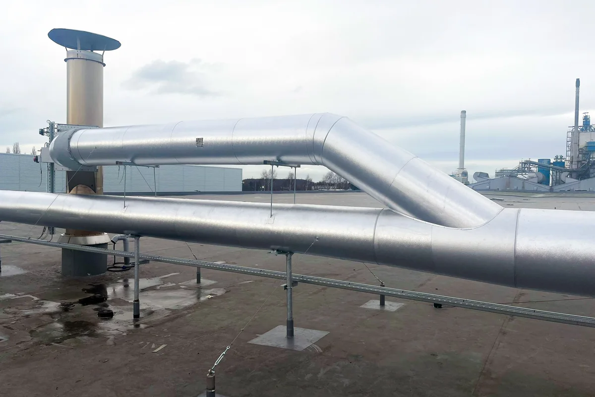 Industrial service insulation supporting thermal payback review