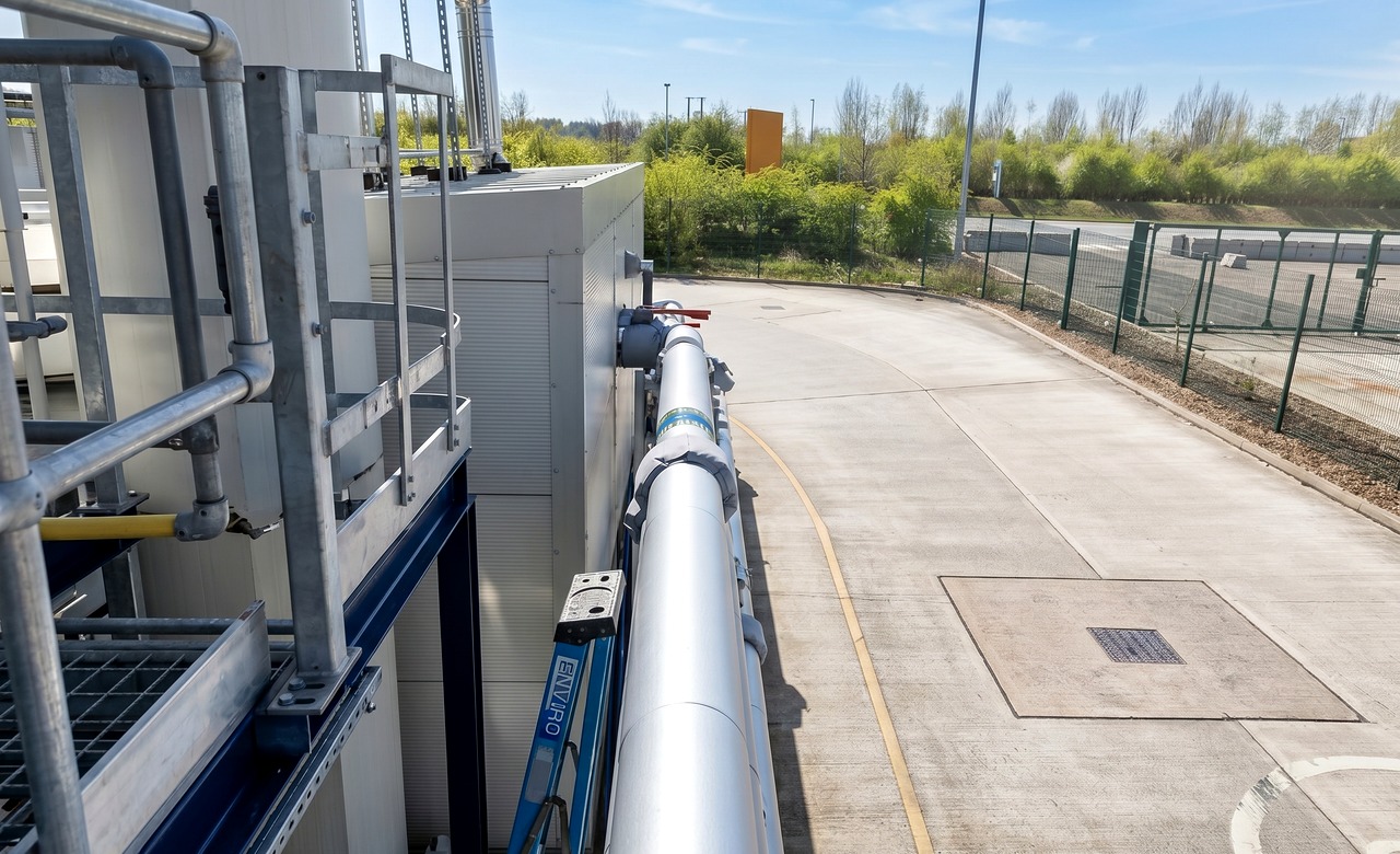 IKEA external ducting with grey Proclad weatherproof finish