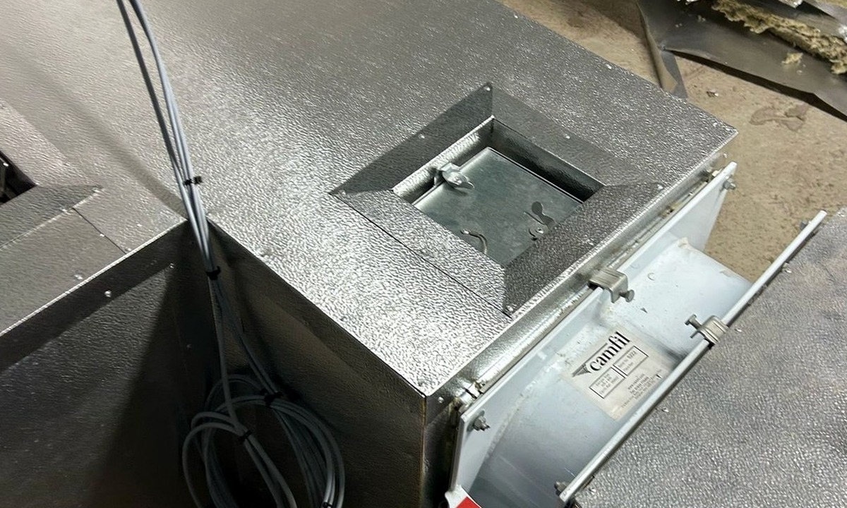 High temperature insulation across industrial exhaust and hot service routes