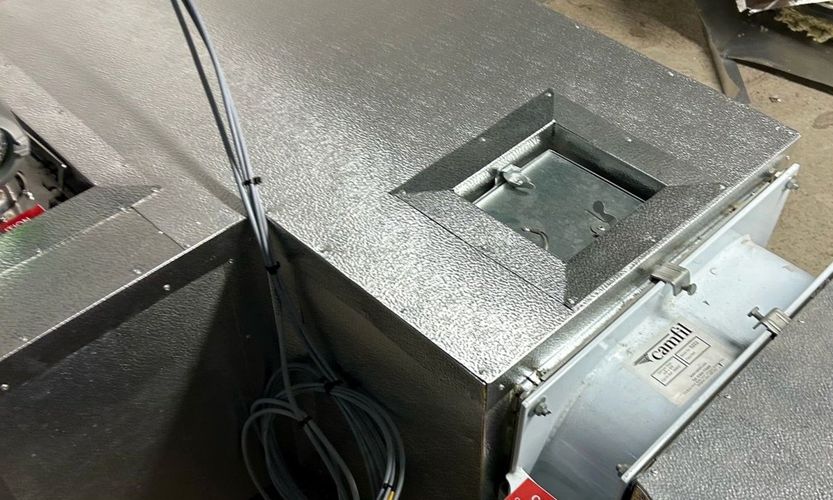 High temperature exhaust insulation across industrial services