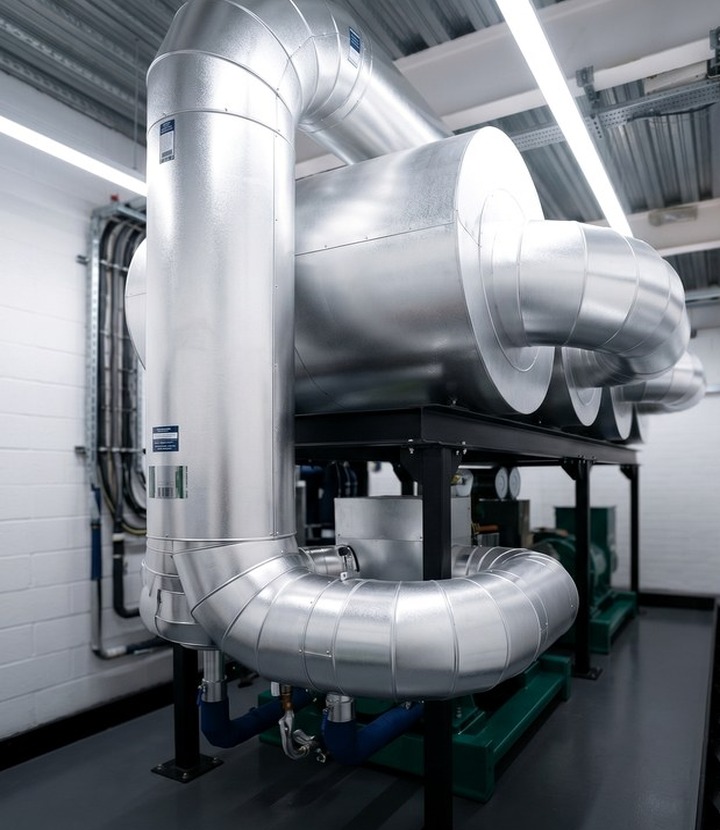 Residential building-services insulation detail around access, acoustics and finish quality