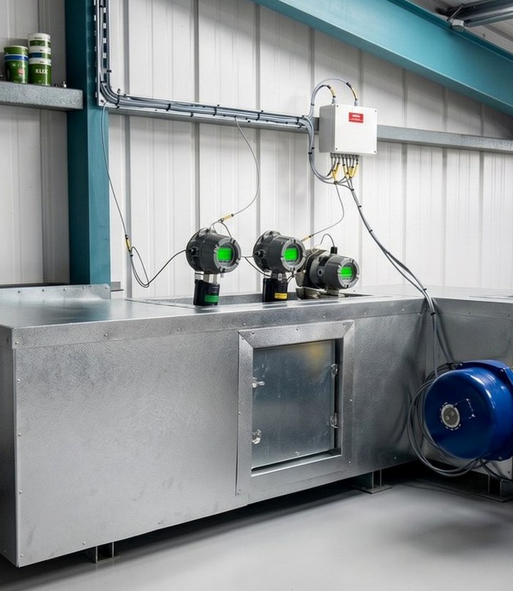 Enviroshield sprinkler pipework trace heating on exposed fire-system services