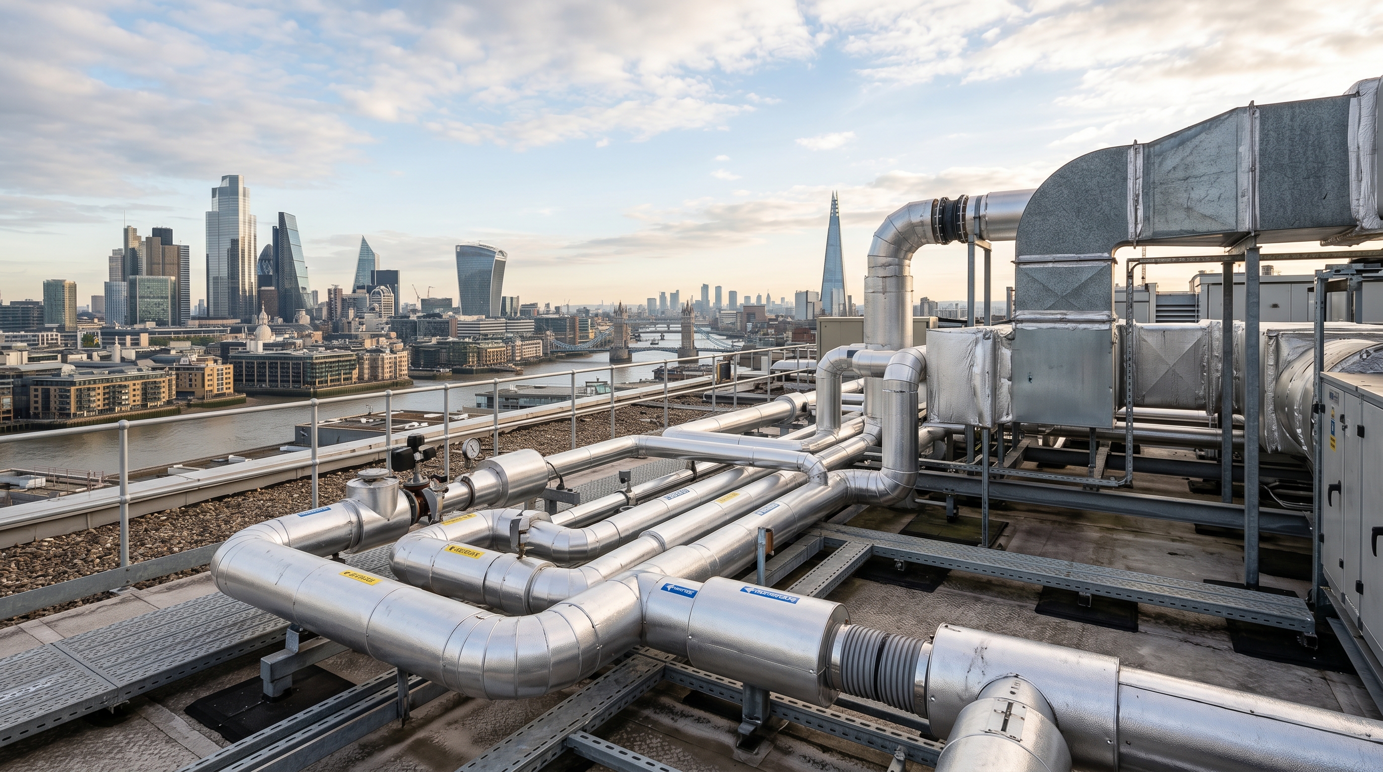 London commercial plant and service routes in Enviroshield coverage area