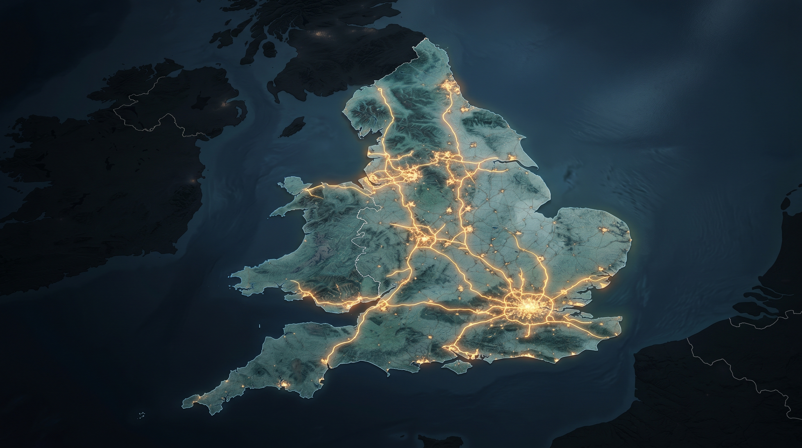 Coverage map showing England and Wales for Enviroshield regional support