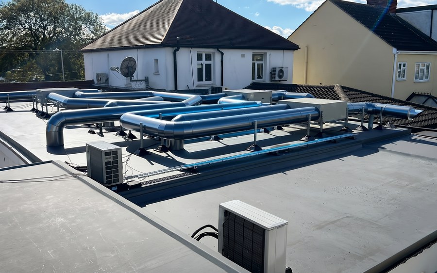 Soltec UK rooftop thermal insulation project by Enviroshield