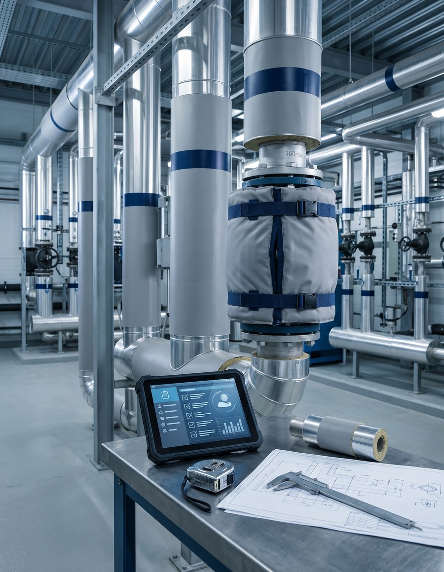 Enviroshield insulation support for commercial plant room projects