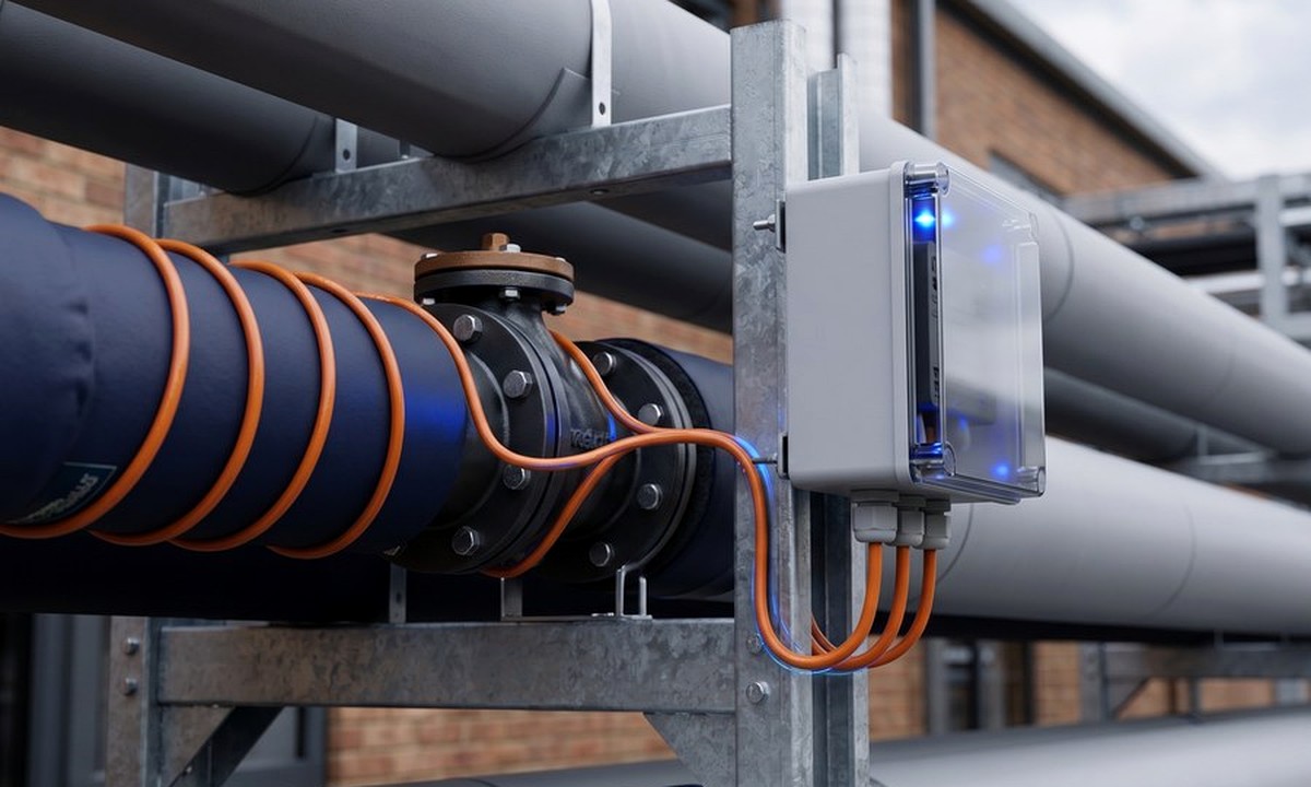 Enviroshield cold-install trace heating on exposed winter programme service routes