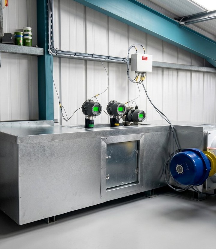 Enviroshield sprinkler pipework trace heating on exposed fire-system services