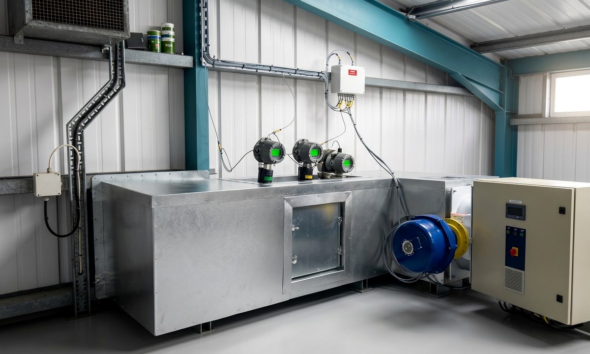Enviroshield sprinkler pipework trace heating on exposed fire-system services