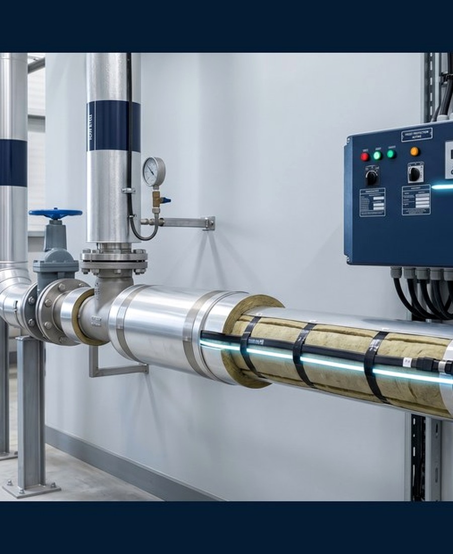 Enviroshield trace heating surveys and maintenance on exposed building services